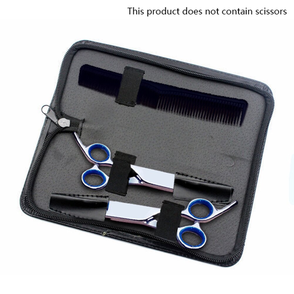 Durable Haar Scissor Tasche Professionelle Salon Fall PU Leder Taille Pack Barber Friseur Werkzeuge Praktische Feste Beutel Halter