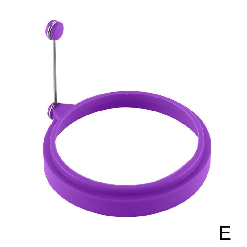 Silikon stekt ägg pannkaksring omelett stekt för matlagning formare ugn form panna stekägg kök runt frukost ägg  n0 h 0: E