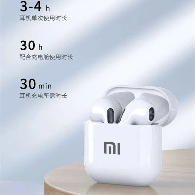 Originele XIAOMI Air Pro 4-oortelefoon TWS Bluetooth-headset HiFi draadloze hoofdtelefoon Microfoon Ruisonderdrukking Oordopjes Sport Motion Pods