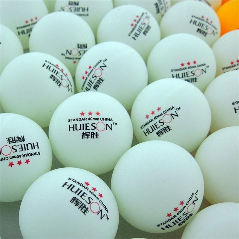 10 st bordtennisboll för tävlingsträning pingisbollar 40mm st 3- stjärniga pingisbollar vit orange billigt