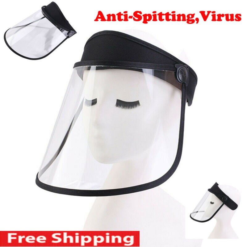 Multi-function Protective Cap Anti Infection Protective Hat Eye Protection Anti-fog Windproof Hat Anti-saliva Face Cover Cap