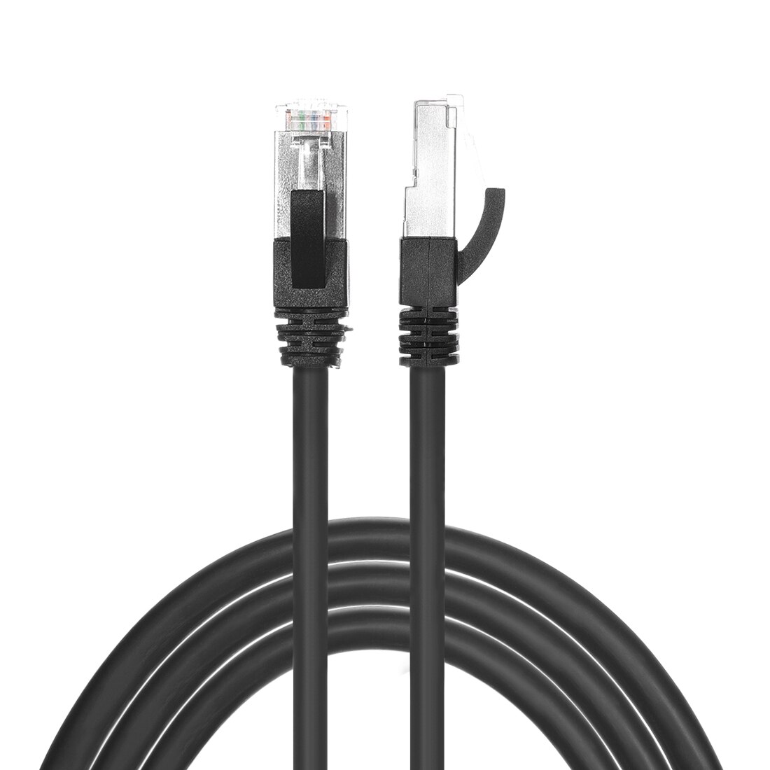 Uxcell 2Pcs 3ft 5ft 10ft Cat7 Ethernet Cable Cat 7 Network Wire Patch Cable Black White Blue