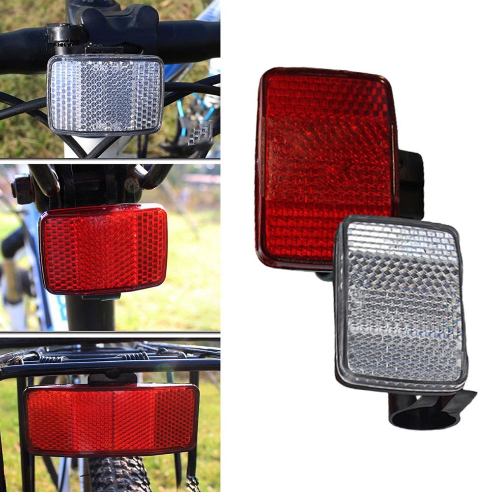 2 Stück Fahrrad Fahrrad Speichen Reflektor Sicherheits licht Rad Felge reflektierende Halterung Nacht reflektoren Blinklichter Fahrrad licht