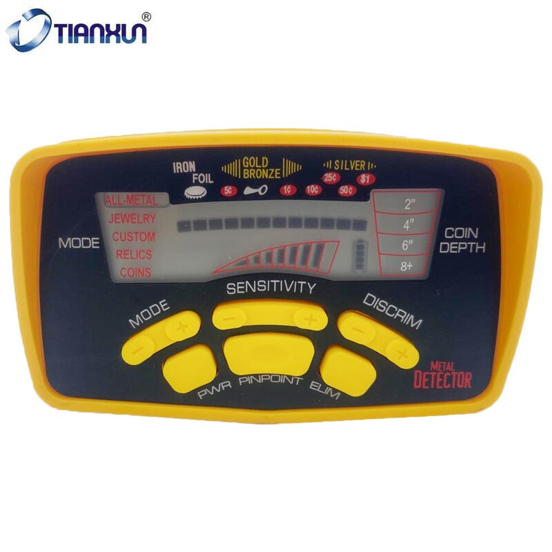Portable MD6250 LCD Display Control Unit for Underground Metal Detector Scanner Finder Gold Digger Treasure Hunter