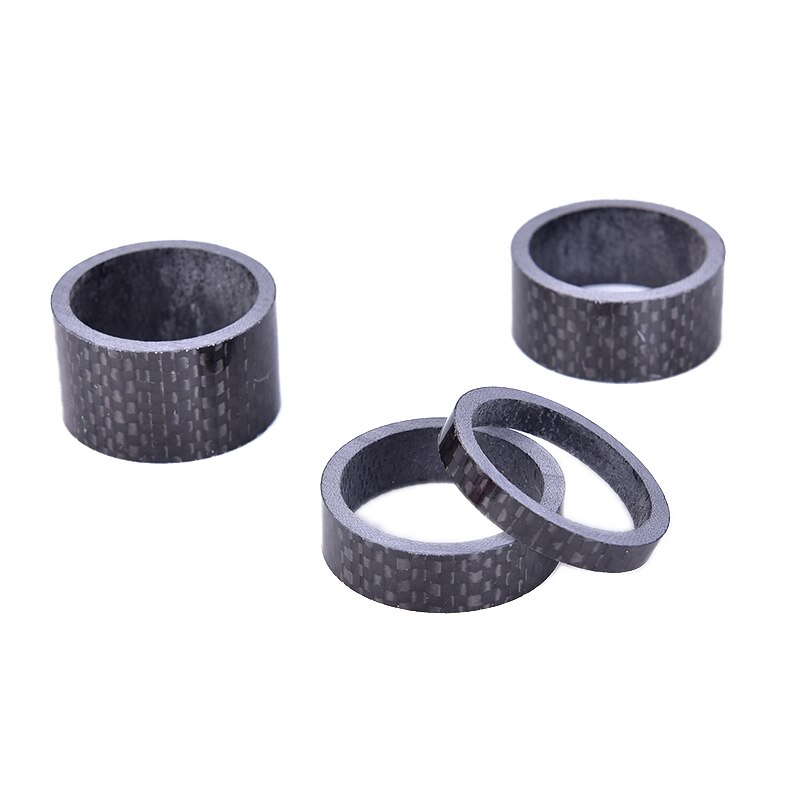 ! full carbon fiber bicycle carbon spacer hollow Ultra light headset parts cycling Washer Bike Stem Spacers Bicycle Headset
