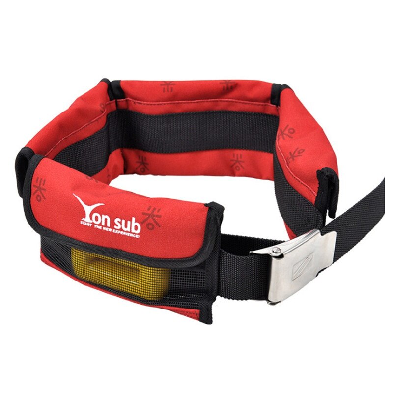 4/3 Pocket Scuba Verstelbare Duiken Gewicht Riem Met Roestvrij Stalen Gesp Water Sport Apparatuur