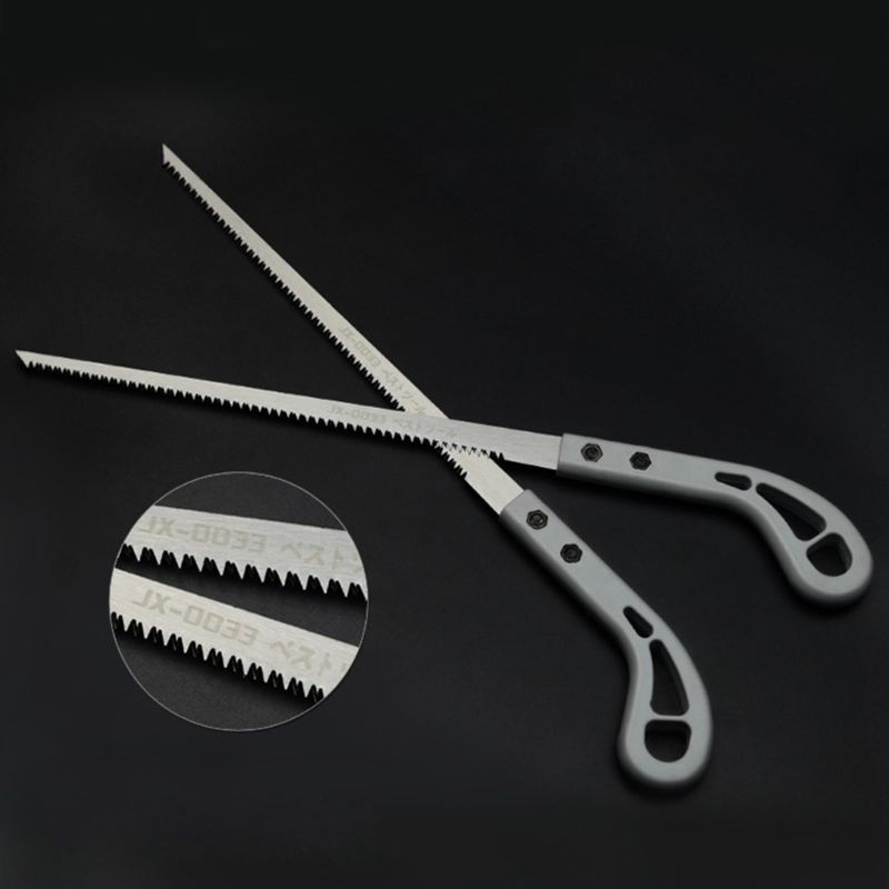 Heavy Duty Extra Long 9" Blade Hand Saw for Tree Pruning Wood Camping Carpenter Sawing Woodworking Tool