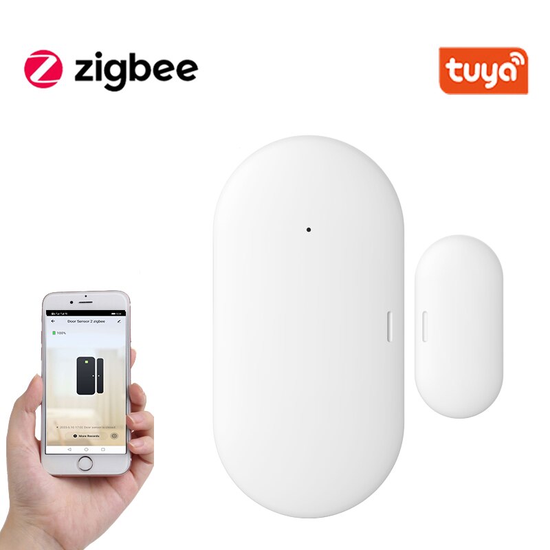 Tuya Zigbee Door/window Sensor Door Contact Sensor Work With Tuya Zigbee Hub Remote Open/Closed Monitor
