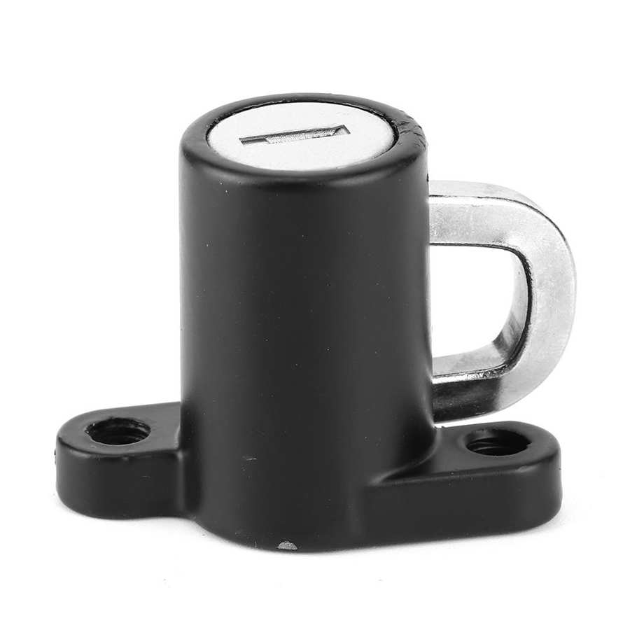 Universele Helm Lock Hanger Haak Kit Met 2 Sleutels Voor Motorrijwiel Bike