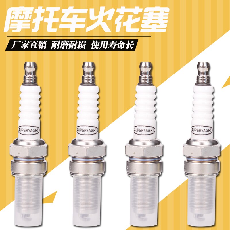 Bougie d'allumage de moto, pour HONDA STEED 400 600 STEED400 STEED600