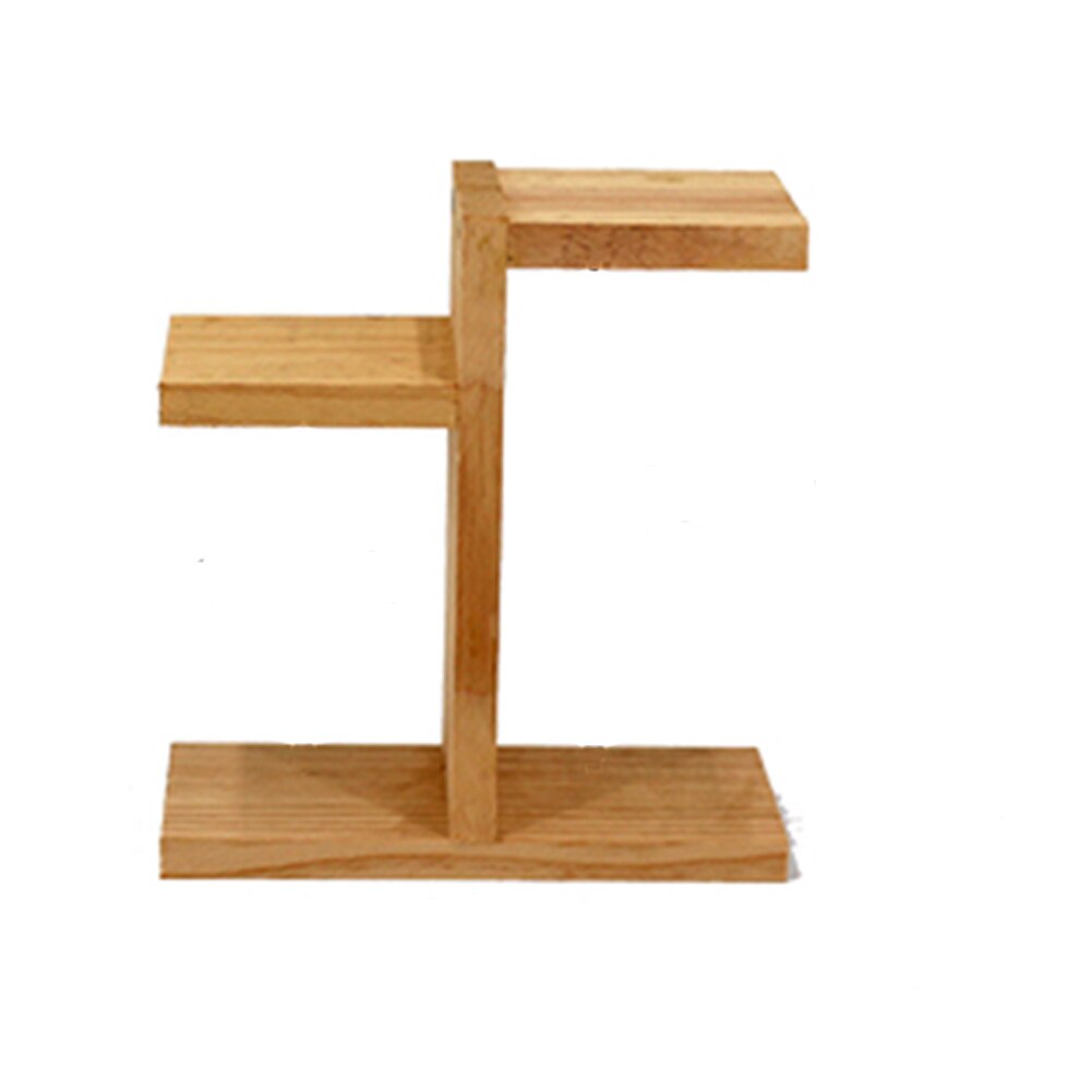 Storage Succulent Display Home Solid Wood Small Garden Shelf Multi Tiers Plant Stand Balcony Bonsai Office Desktop Rack