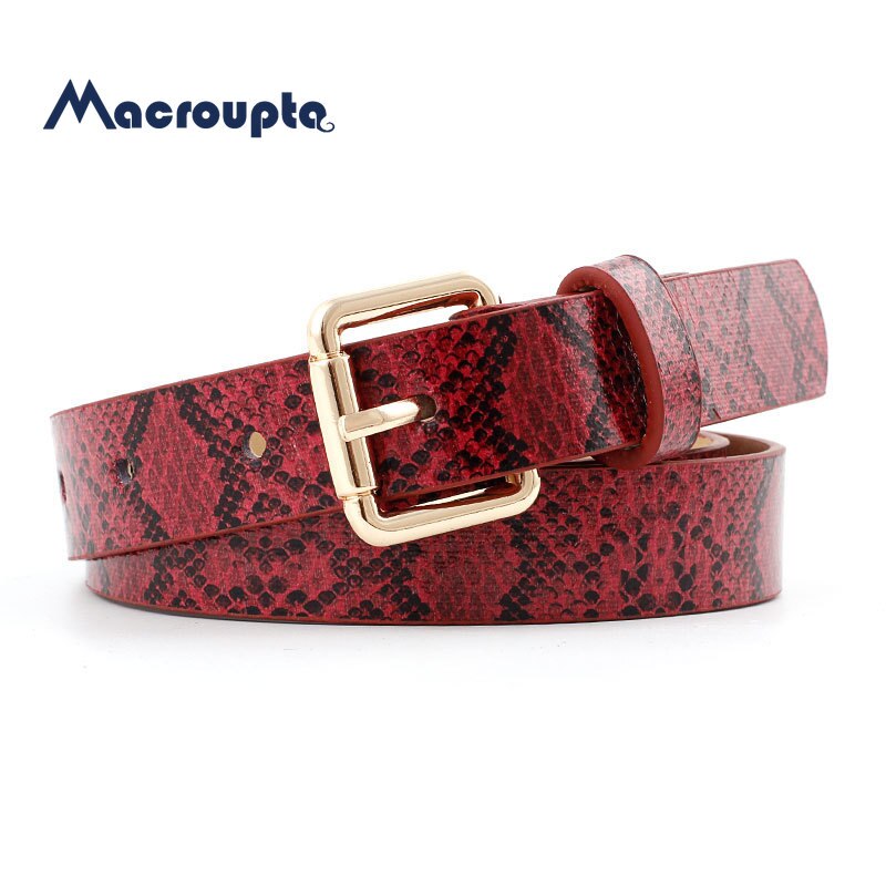 105X2.3Cm Vrouwelijke Pu Leer Snake Taille Riem Vrouwen Riemen Voor Vrouwen jurk Cinto Feminino