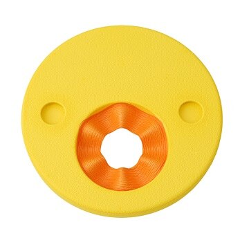 Schuim Zwembad Float Zwemmen Discs Boei Arm Bands Drijvende Mouwen Gratis Opblaasbare Board Zwemmen Oefeningen Cirkels Ringen: Yellow