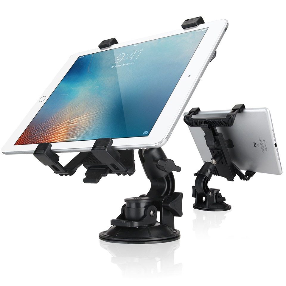 Auto tablet houder standaard universele standaard beugel achterbank auto houder 360 rotatie voor samsung ipad mini/ipad air 2 4 3 7-10 '