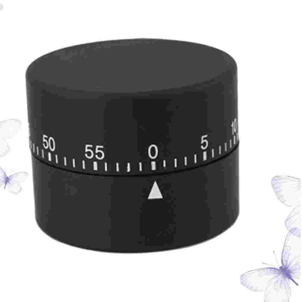 Cylindrical Shape Mechanical Rotate Timer Cooking Countdown Timer Manual Timekeeper Kitchen Reminder Hairdressing Supplies