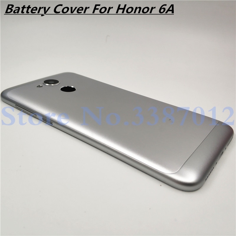 Metal Back Cover for Huawei Honor 6A - Battery Door Housing with Camera Lens & Buttons