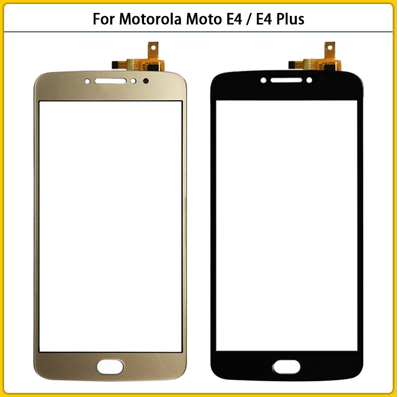 E4 Touchscreen For Motorola Moto E4 Plus XT1770 XT1773 Touch Screen Panel Digitizer Sensor LCD Front Glass XT1762 XT1763