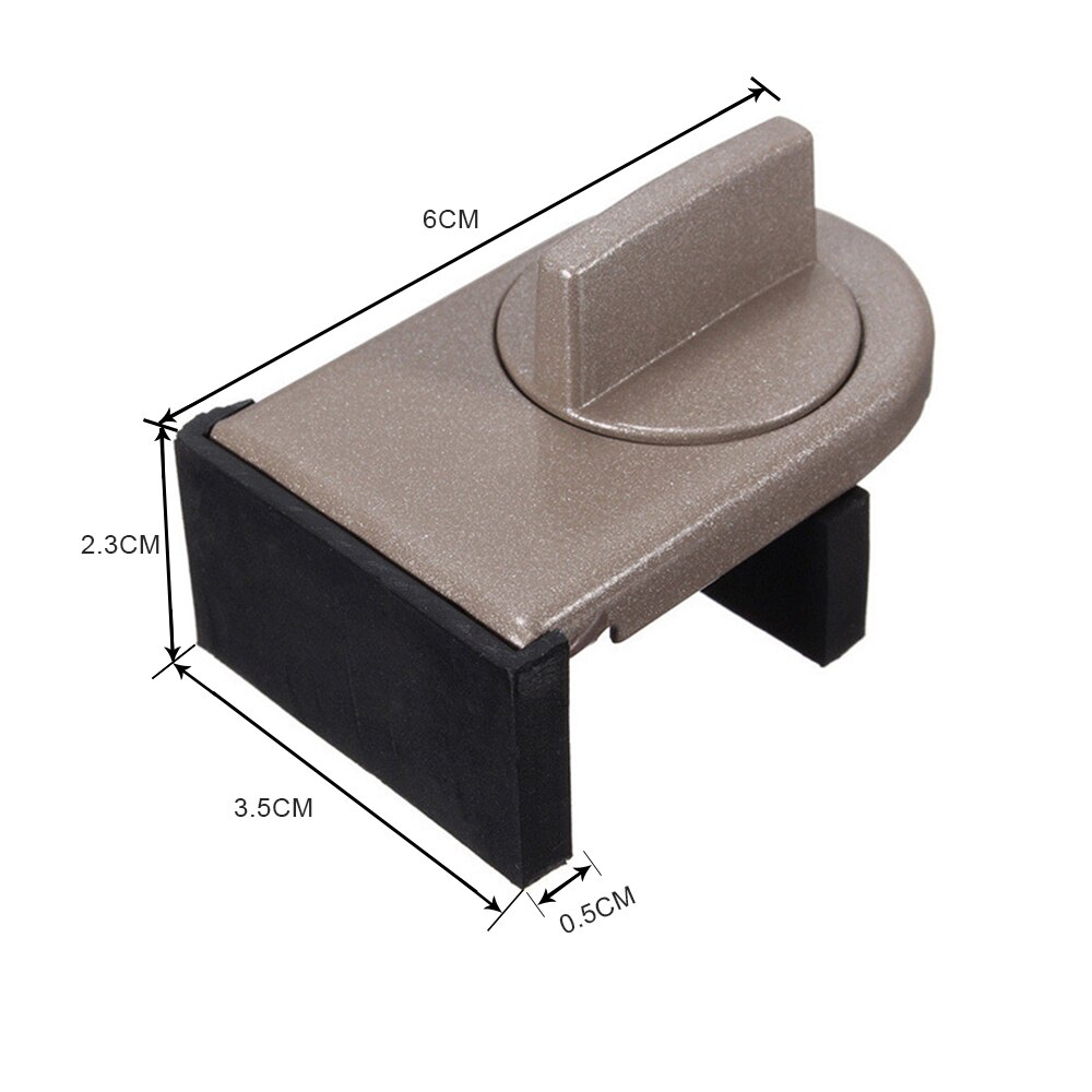 Window Security Sash Lock Sliding Security Limiter Lock Stop Door Restrictor Child Safety Anti-Theft Locks Home Hardware: type 1