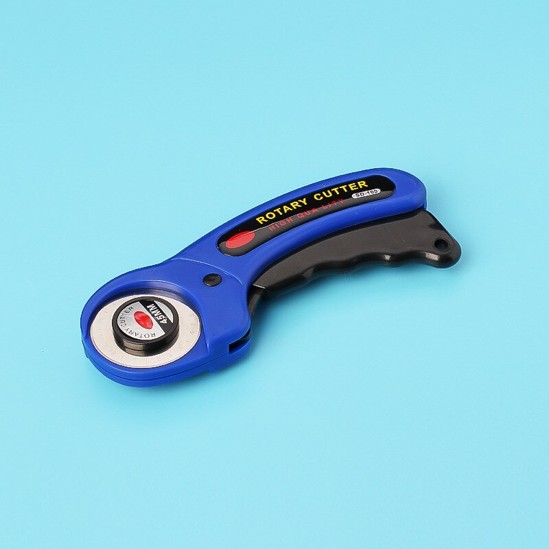 Cortador rotativo de 45mm para artesanía de cuero, herramienta de corte Circular, cortador de ropa de tela, accesorios de costura de retazos para acolchar: BK Cutter