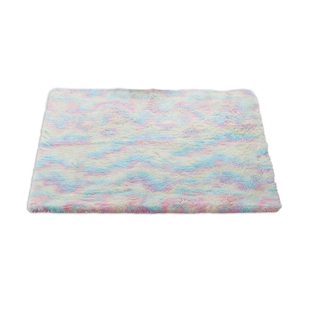 Regenboog Kleuren Tapijten Voor Woonkamer Tapijt Slaapkamer Decor Tapijt Floor Karpetten Voor Thuis Fluffy Thicken Mat Lange Zachte fluwelen Mat: 120X160cm