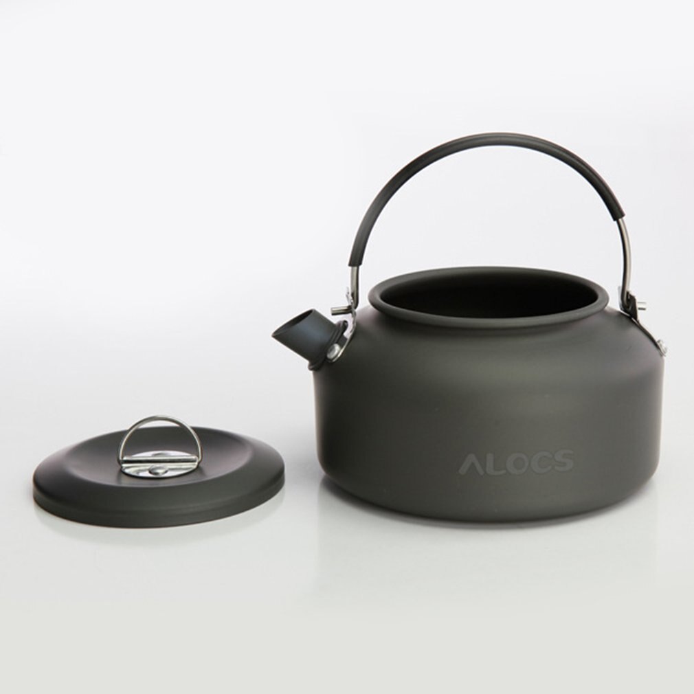 Alocs CW-K02 Ultra Lichtgewicht Kookgerei Outdoor Camping Waterkoker 0.8L Thee Koffie Pot Voor Camping Vissen: Default Title