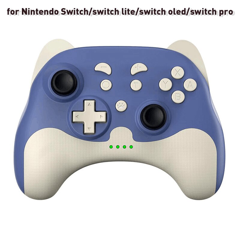 Compatibile con Controller Wireless DATA FROG-Gamepad compatibile con Bluetooth multifunzione Nintendo Switch per Switch Pro/Lite: 1PCS Blue