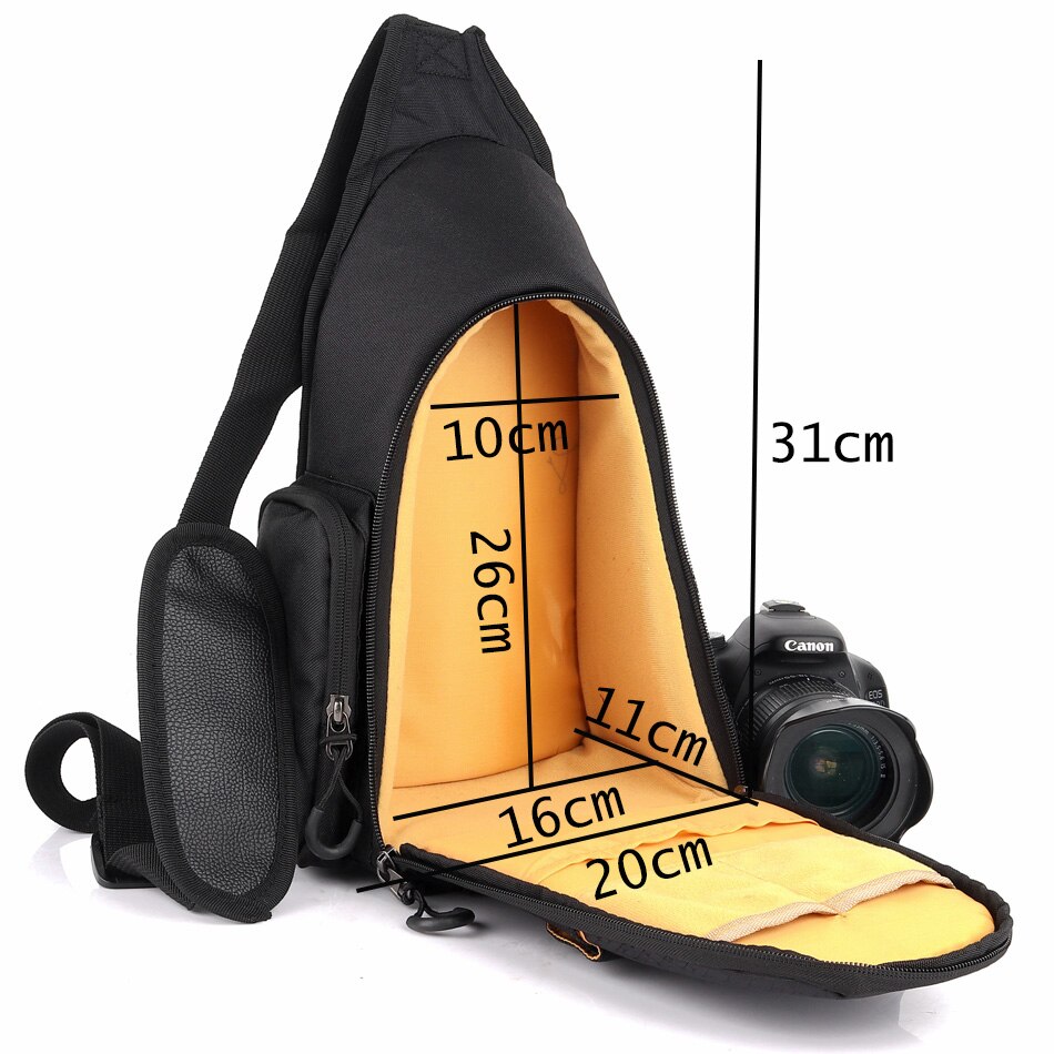 Vanntett foto ryggsekk kamera bag til sony kanon eos nikon panasonic olympus fujifilm utendørs reisekamera sak linsepose