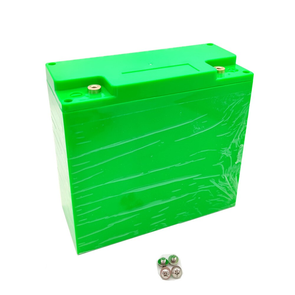 12v Lithium Battery Plastic Case for Easy Installation and Maintenance 17ah-40ah Replace Lead-Acid: green