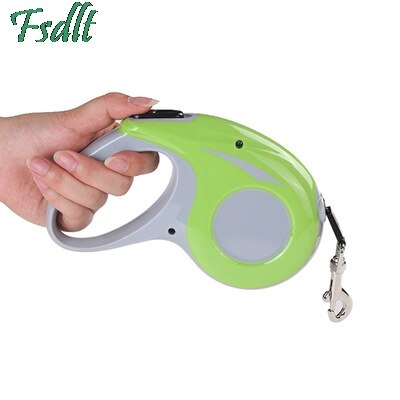 Lange Starke Haustier Leine Für Große Hunde dauerhaft Nylon Versenkbare Große Hund Fuß Leine Führt Automatische Verlängerung Hund Leine Seil: B / 5m - 30 kg