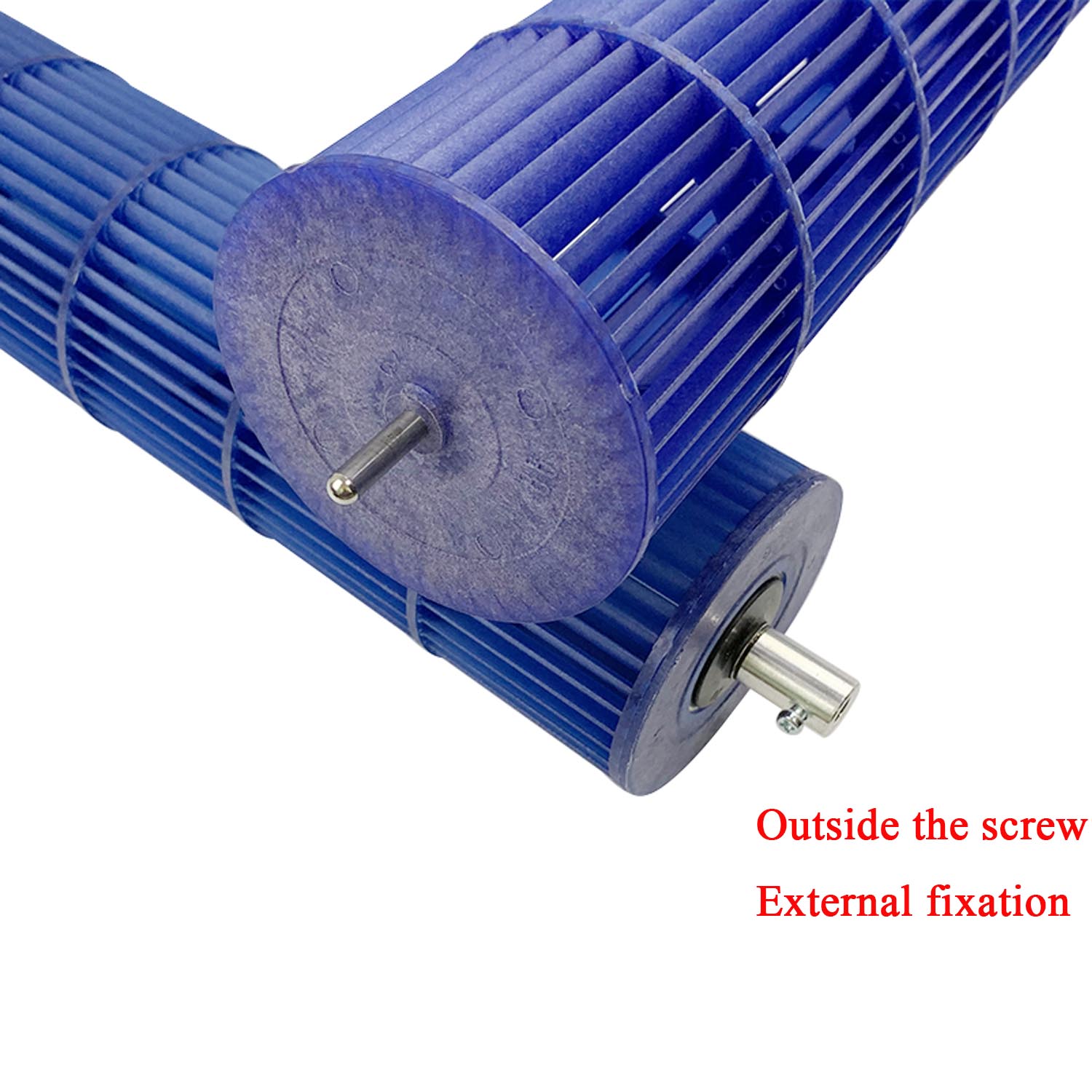 blower wheel plastic cross flow blade impeller for air conditioner 1-2p Cross flow fan