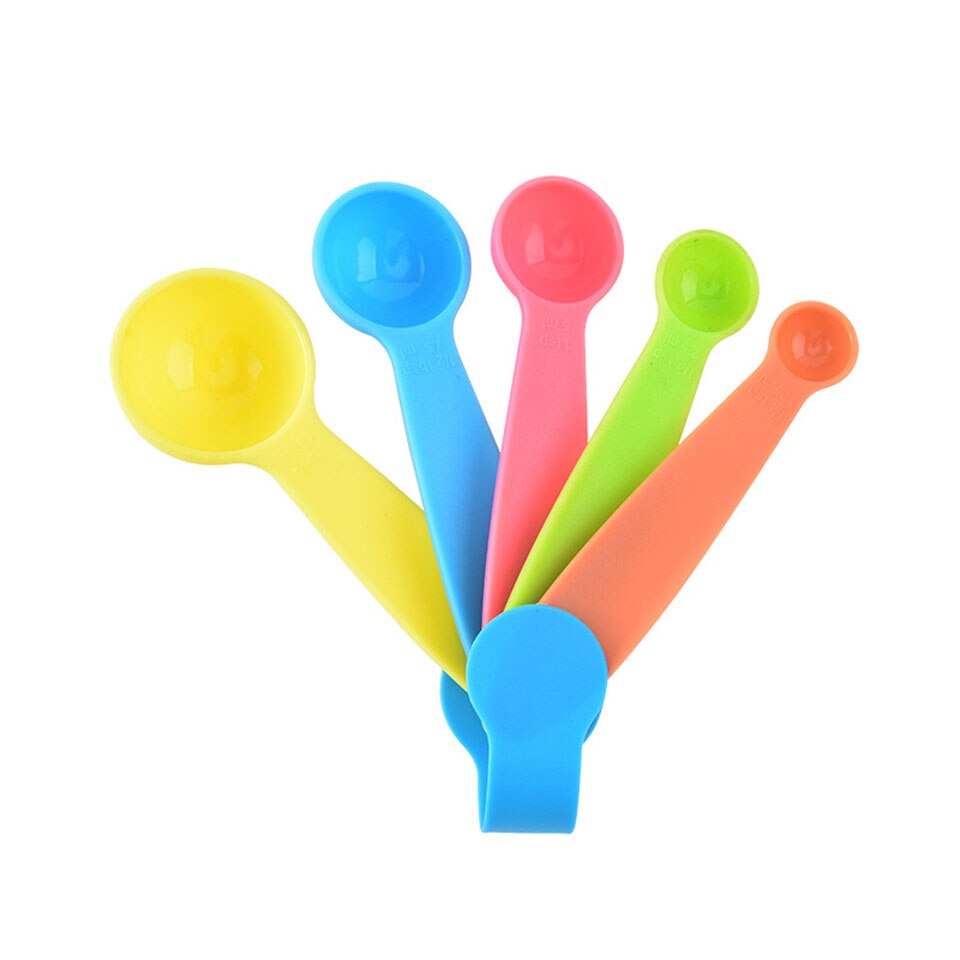 Misurini Premium Set di cucchiai da cucina impilabili Set di misurini e cucchiai di alta qualità: B