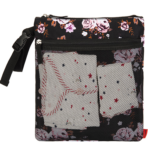 Windel Tasche murmeln Baby Windel Tasche Große Kapazität Mumie Mutterschaft Rucksack Mit Ändern Pad Wasserdichte Kinderwagen Riemen Taschen: Rose trocken und nass Tasche