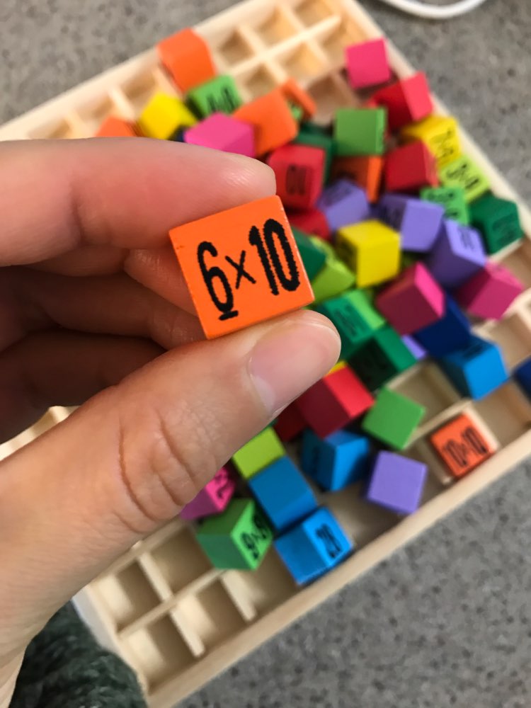 Voor Kids 99 Vermenigvuldiging Tafel Math Speelgoed Houten Speelgoed Figuur Blokken Baby Rekenkundige Onderwijs Brain Game Leren Educatief