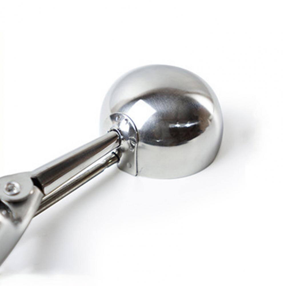 Stainless Steel Cookie Scoop Kitchen Tool Scoop Multifunctional Non-slip Ice-cream Scoop Ice Ball Maker for Baking