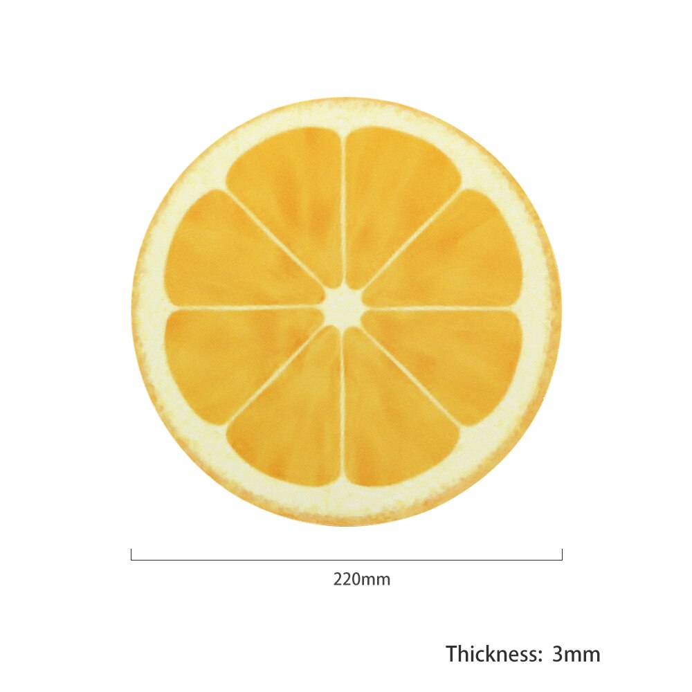 Wired Cute Mini Mouse Cartoon Strawberry 3D Mause USB Optical Office Home Computer Mice Girl Kid For Laptop PC: Only Pad