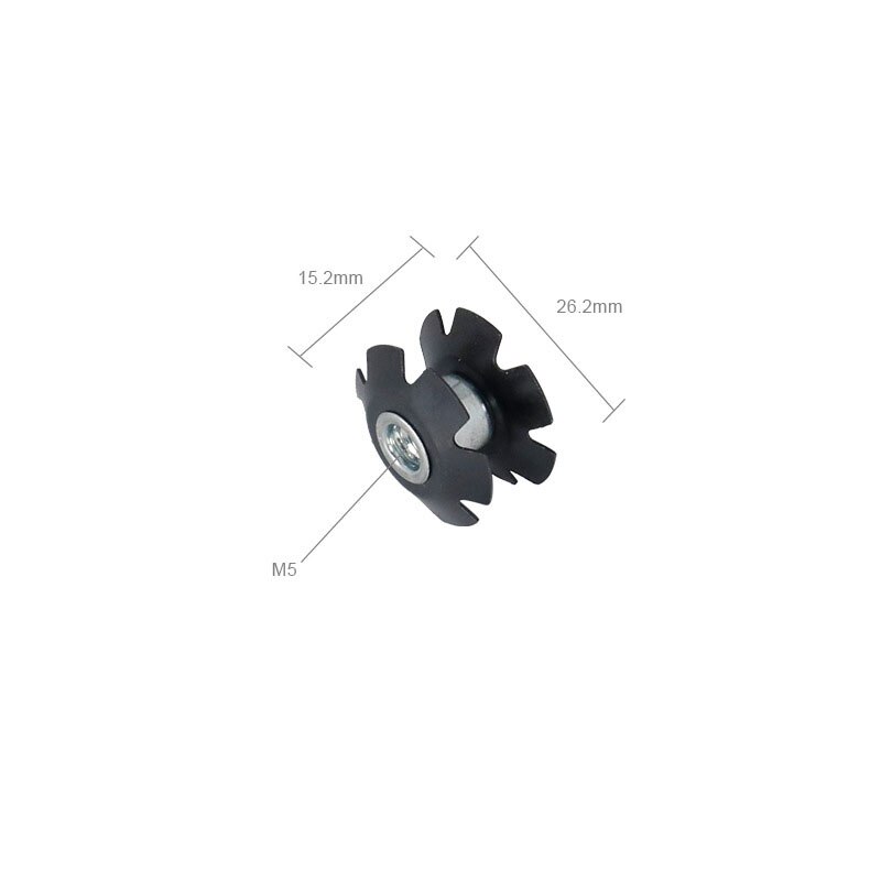 1/2 stuks/partij fiets voorvork montage kern mtb bevestigingsbouten stermoeren voor 1-1/8 " 28.6mm stuurbuis draadloze vork