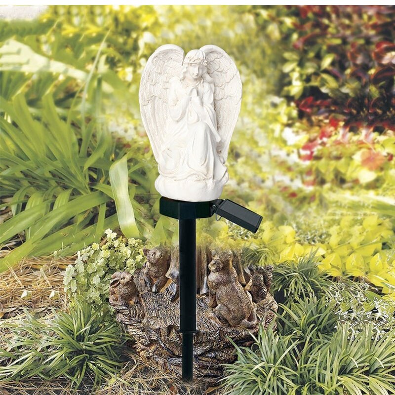 Solar Light Statue Outdoor Waterproof Garden Courtyard Inserted Lawn Lights Bright and Durable Contemporary Incandescent Bulbs