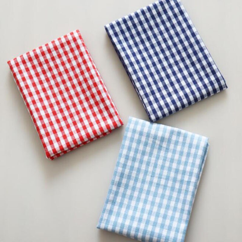 2pc klassieke gestreepte tafelservetten, keukenhanddoeken, theedoeken, geverfde garens, geweven, 100%  katoenen 40 x 60cm 15.7 " x23.6 "