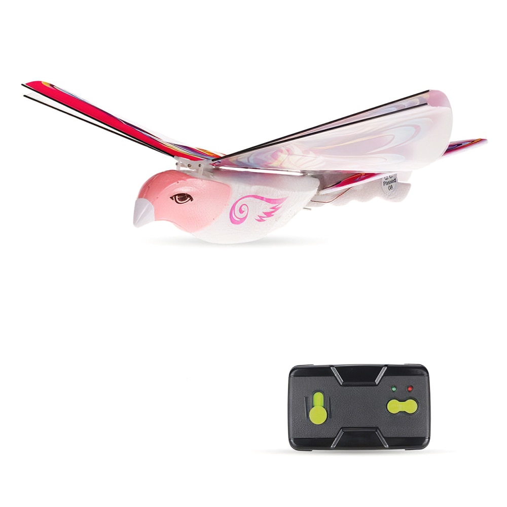 TECHBOY 9808 RC Bird with 2.4GHz Remote Controller Authentic E-Bird Butterfly Flying Bird RC Toys