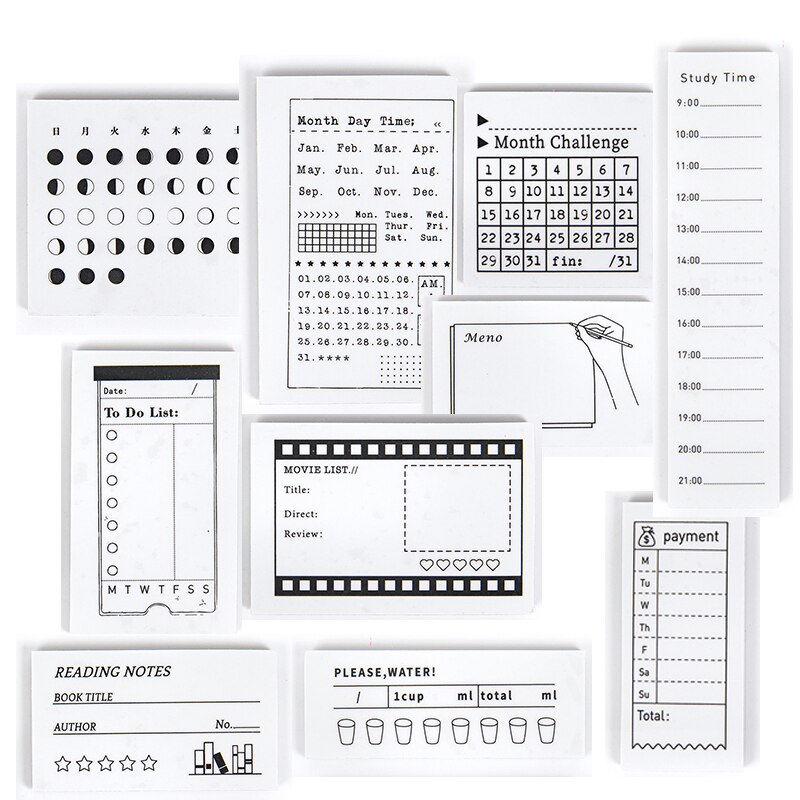 Vintage Time Planner Rubber stamp Daily/Memo/Record/List Decoration stamp for scrapbooking stationery Craft standard stamp