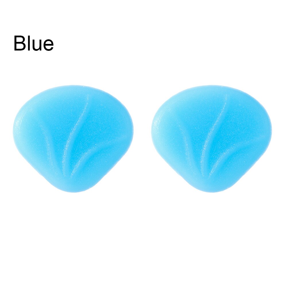 1 Pair Silicone Anti-slip Holder For Glasses Accessory Ear Hook Sports Eyeglass Temple Tip Stoppers Glasses Anti-slip Accessory: Shell- blue