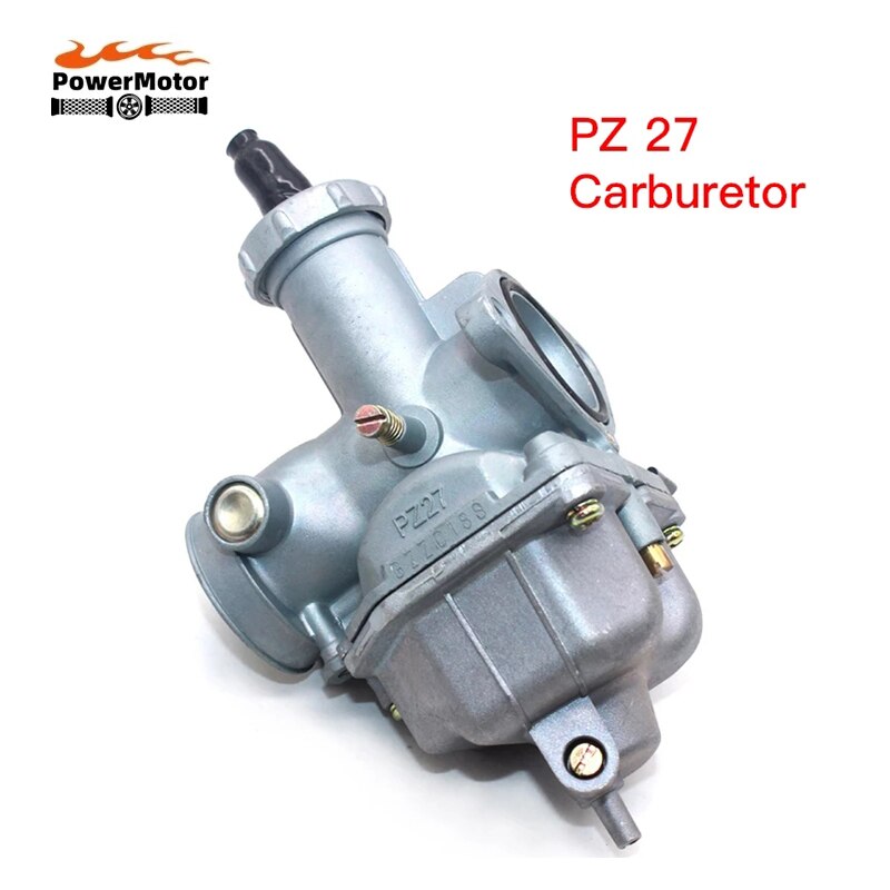 Motorcycle Keihin PZ27 27 mm Carburetor for 125 150 200 250 300cc Pit Bike ATV Quad Go Kart PZ27 Motorcycle Carburetor