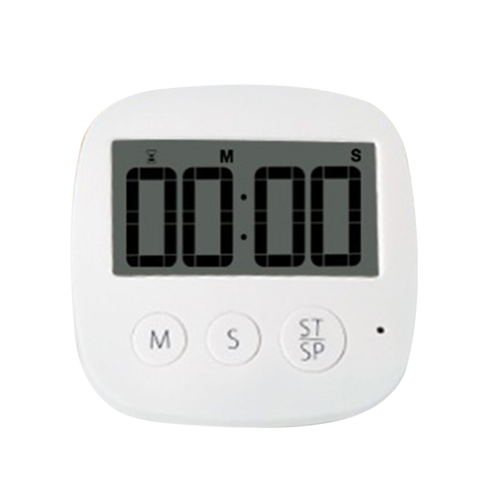 Kitchen 2 In 1 Timer Digital Kitchen Timer Magnetic Electronic Timer And Stopwatch Sounding Alarm: A