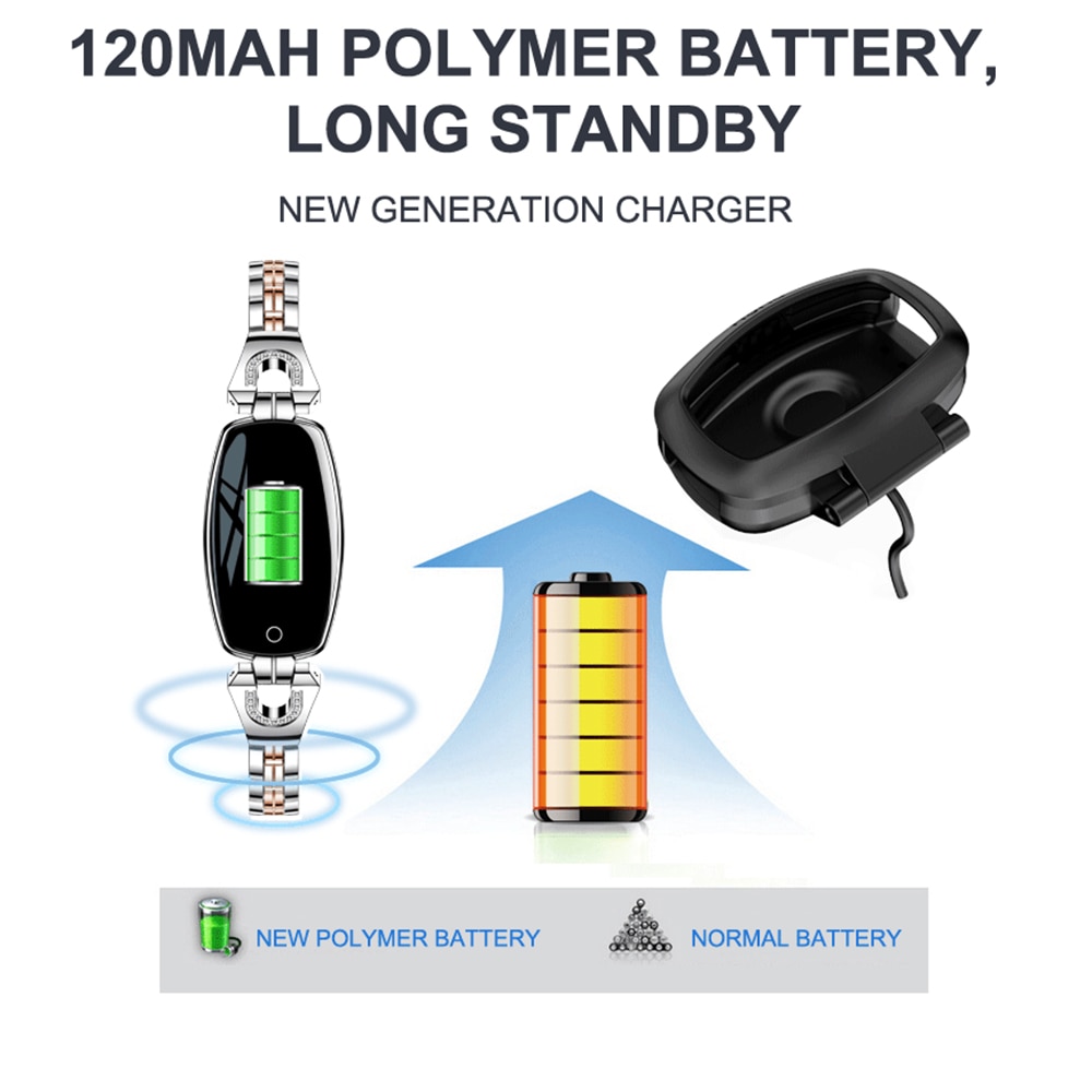 Lemfo H8 Fitness Armband Vrouwen Sport Smart Horloge Waterdicht Hartslag Monitoring Bluetooth Voor Android Ios Polsband