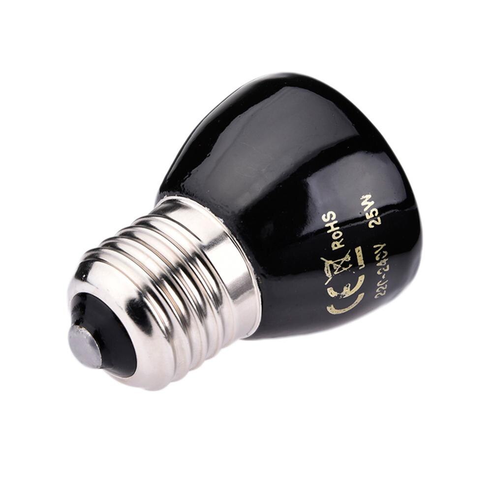 25w/50w/75w/100w e27 keramische verwarmingslampen voor huisdieren, hagedis, schildpad, spin, reptielen, doosverwarmer, warmtelamp, broedmachine