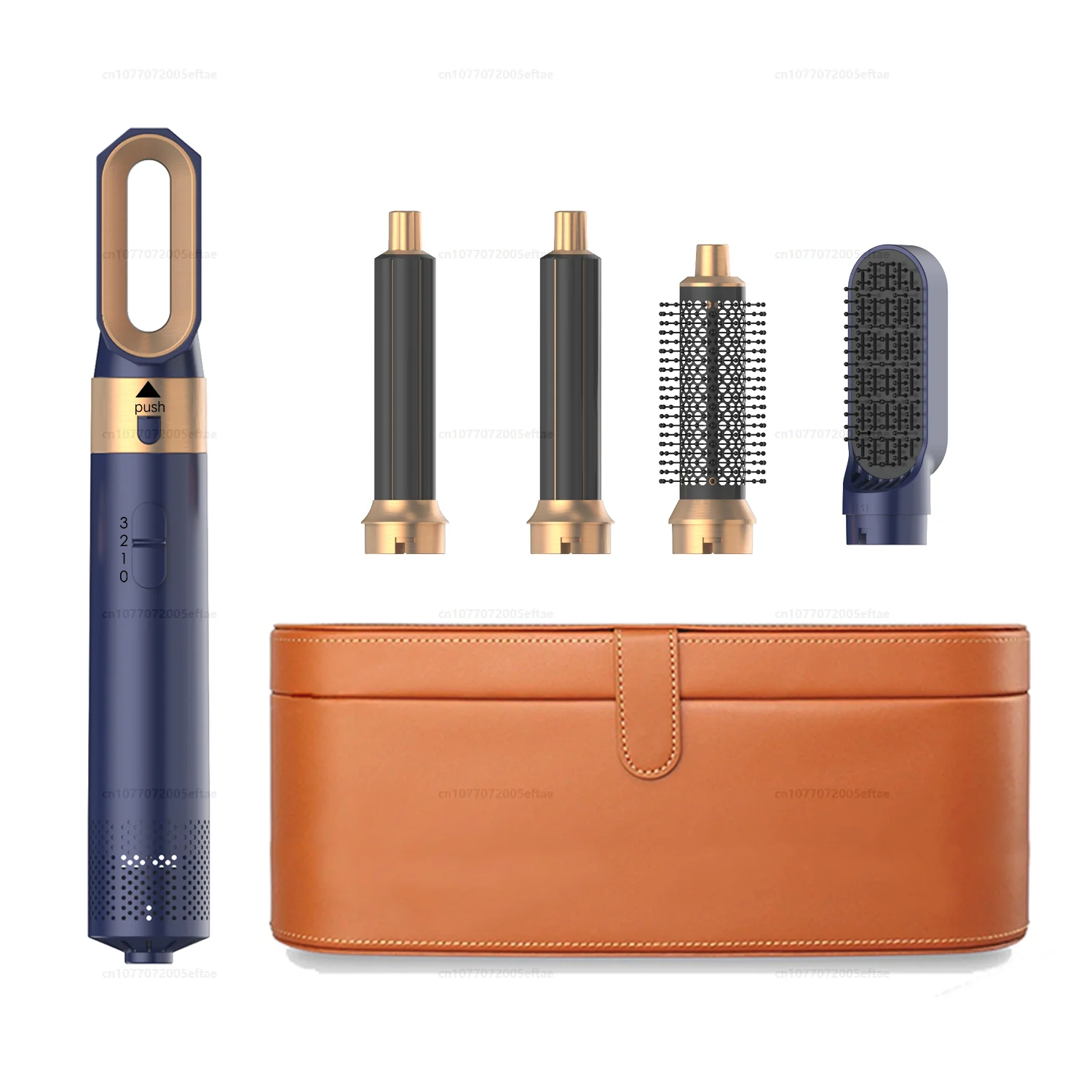 5 in 1 Haartrockner Kamm einstellen Beruf eller Heißluft styler zum Glätten und Volumen von Locken zu Hause