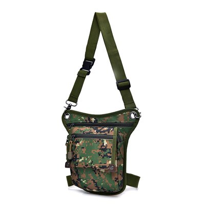 DIDA BEAR-riñonera de lona para hombre, bolso de pierna para el trabajo, bandolera multifunción, color negro y caqui, novedad de: Camouflage green