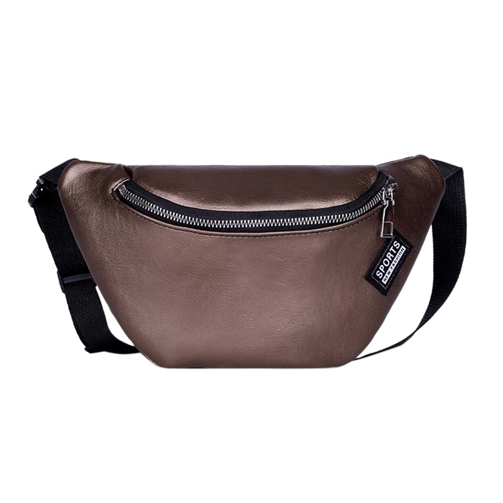 бананка Women Solid Color Zipper chest bag Messenger Bag Chest Bag Waist Bag Phone Bag поясная сумка женская