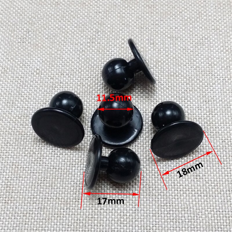 20 Stks/partij 11.5 Mm Plastic Knoppen Restaurant Uniformen Chef Jacket Uniform Pak Knoppen Werkkleding Knop Jurk Accessoires