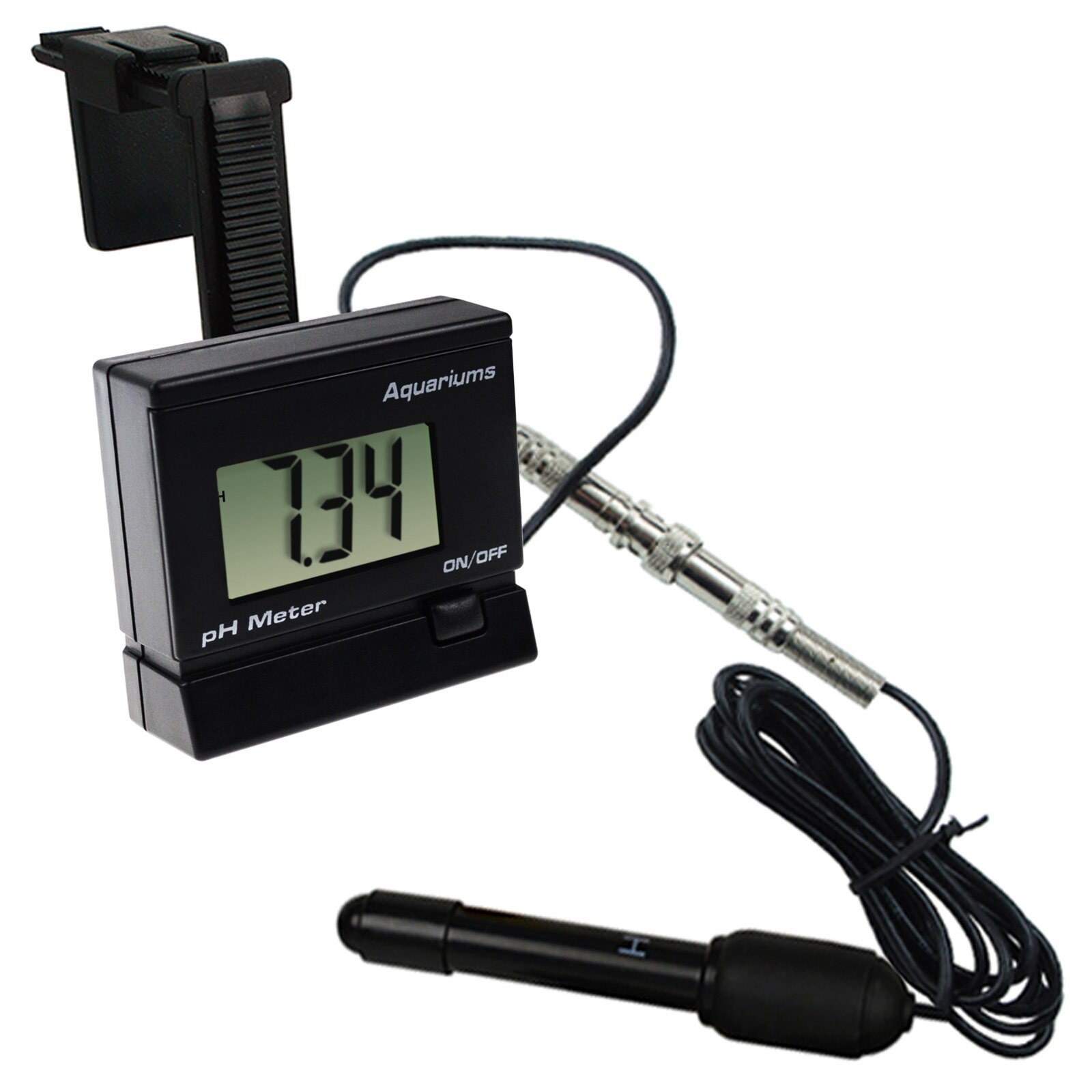 Digital pH Monitor Meter ATC 0~14.00pH Water Monitoring Tester Kit Replaceable Electrode Probe BNC